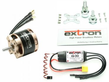 Extron Brushless Motor EXTRON 2220/12 (1270KV) Combo